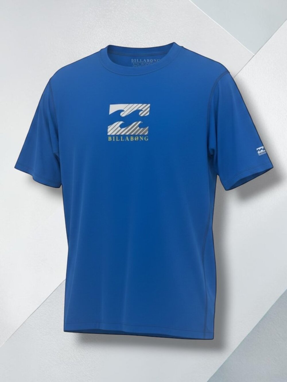 Billabong Performance UPF 50+ UV Protection Surf Shirt Blue Large